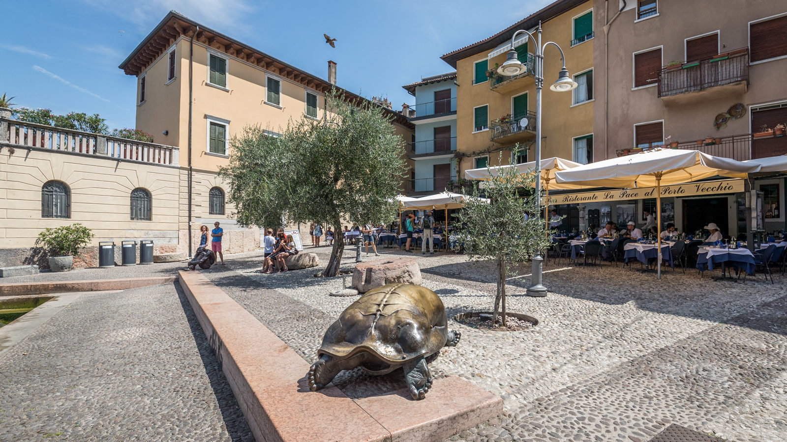 Bar Pizzeria Ristorante La Pace Malcesine al porto vecchio